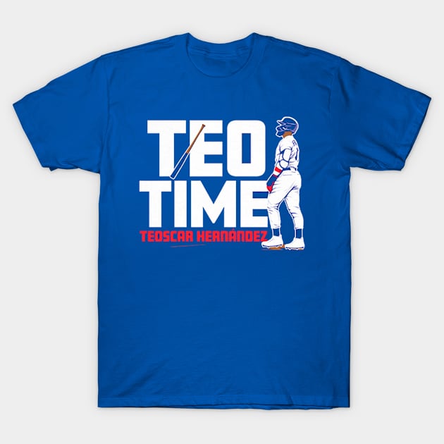 Teoscar Hernandez Teo Time T-Shirt by KraemerShop